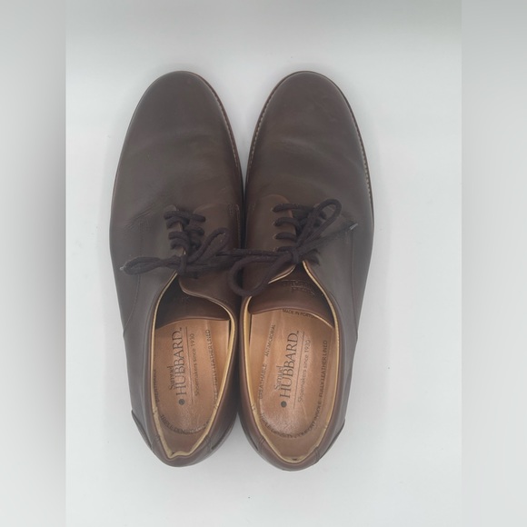 Samuel Hubbard Founder Men's Chestnut Brown Oxford M2100-041 Size 11 - Picture 3 of 7